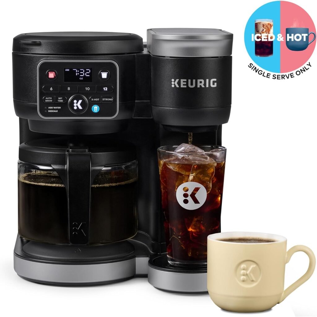 Keurig K-Iced Single Serve Coffee Maker – The Ultimate Brew for Hot & Iced Coffee Lovers!